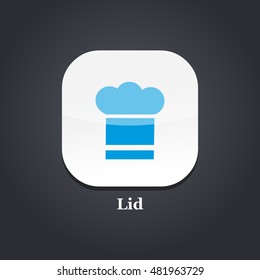 lid blue icon