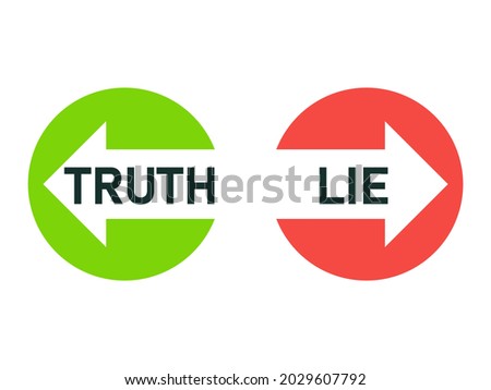Lie detector test icon. Clipart image isolated on white background