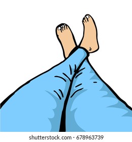 Lie forward to forward foot
