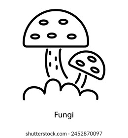 Here’s a lie style icon of fungi 