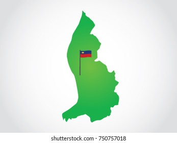 Liechtenstein Capital Map Territory