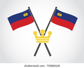 Liechtenstein Emblem Crown