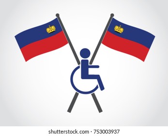 Liechtenstein Emblem Disability
