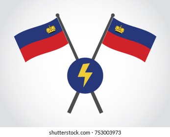 Liechtenstein Emblem Electricity