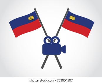 Liechtenstein Emblem Video Camera