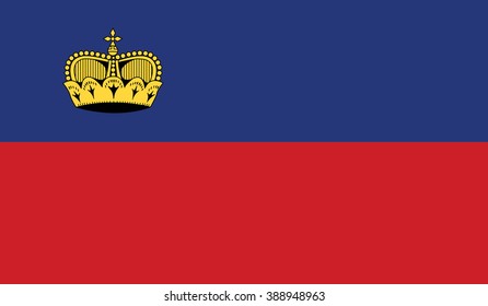 Liechtenstein Flag