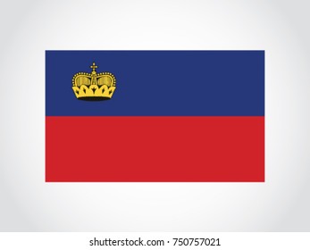 Liechtenstein Flag