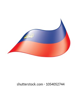 liechtenstein flag, vector illustration