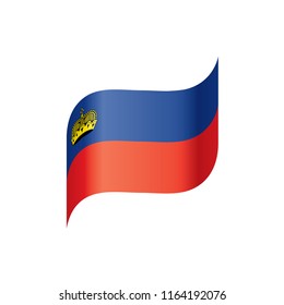 liechtenstein flag, vector illustration
