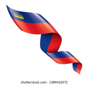 liechtenstein flag, vector illustration on a white background.