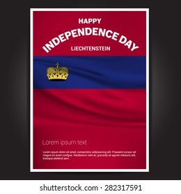 Liechtenstein Independence Day poster