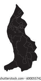 Liechtenstein - map