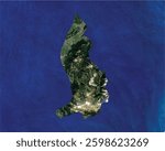 liechtenstein map with satellite view design style.