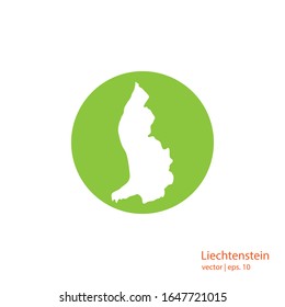 Plantilla de vector de diseño de logotipos de Liechtenstein