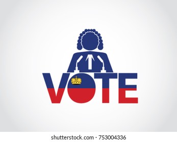 Liechtenstein Podium judge Speech Vote