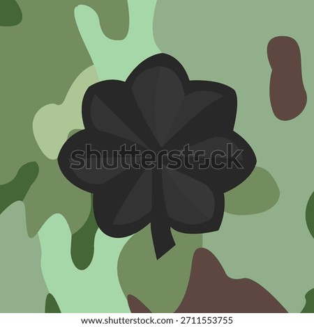 Lieutenant Colonel emblem icon on army uniform, insignia, vector.