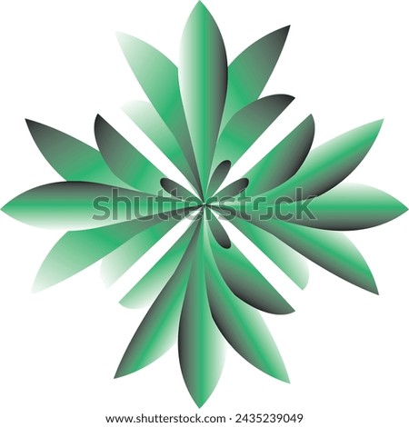 A lif flower logo deisgn