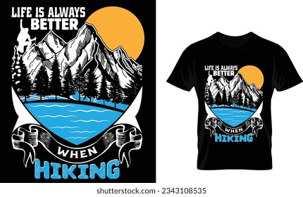 life is always betterr when hiking