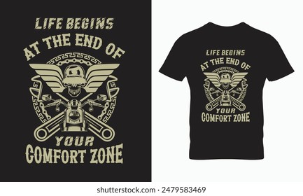 Life begins at the end of your comfort zone