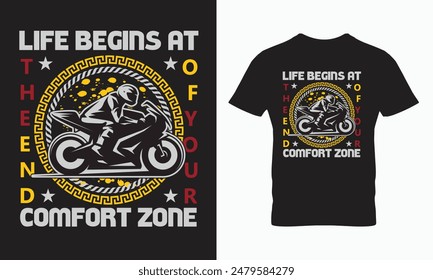 Life begins at the end of your comfort zone