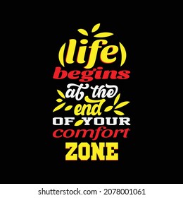 Life Begins t-shirt Design for man