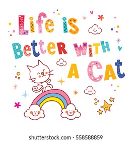 Life is better with a cat