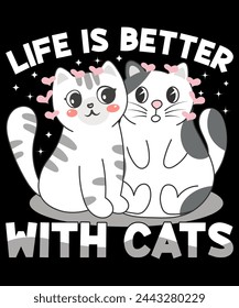 life is better with cats