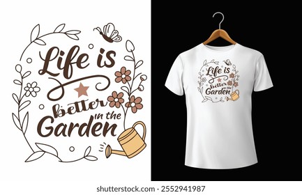 Life is better t shirt design