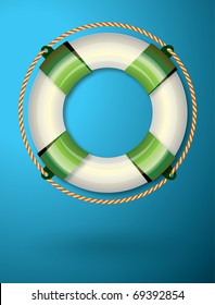 Life buoy background
