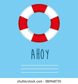 life buoy card