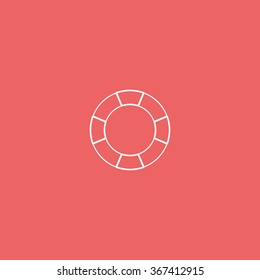 Life buoy icon.
