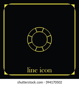 Life buoy icon.