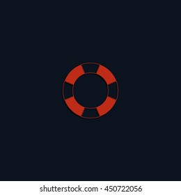 Life buoy icon.