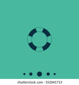 Life buoy icon.