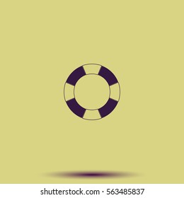 Life buoy icon.