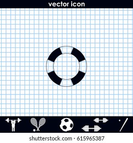 Life buoy icon.
