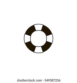 life buoy icon. sign design