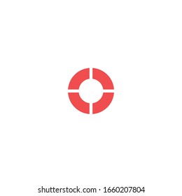 Life buoy icon. Travel symbol. Logo design element