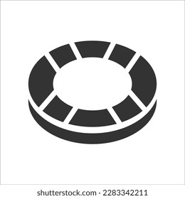 life buoy icon, Vector Graphics