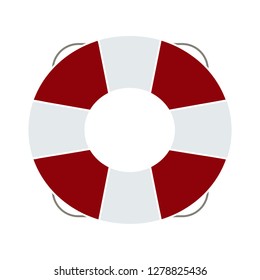 life buoy icon-lifeguard symbol-lifesaver sign-sea guard illustration