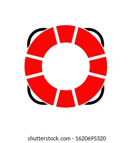 Life buoy icon,vector illustration. Flat design style. vector life buoy icon illustration isolated on White background, life buoy icon Eps10. life buoy icons graphic design vector symbols.