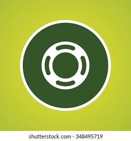 life buoy ring icon 