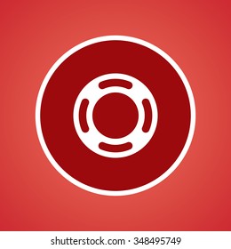 life buoy ring icon 