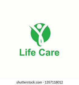 Life Care Logo Design Inspiration Vector Stock Vector (Royalty Free ...