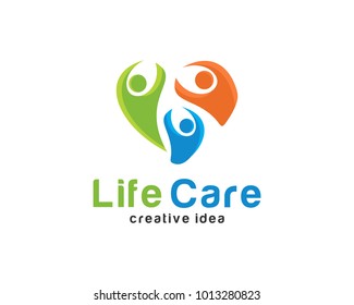 Life Care Logo Template