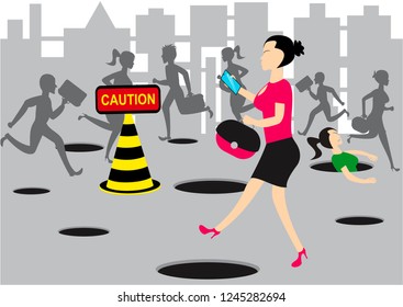 life in the city is very dangerous