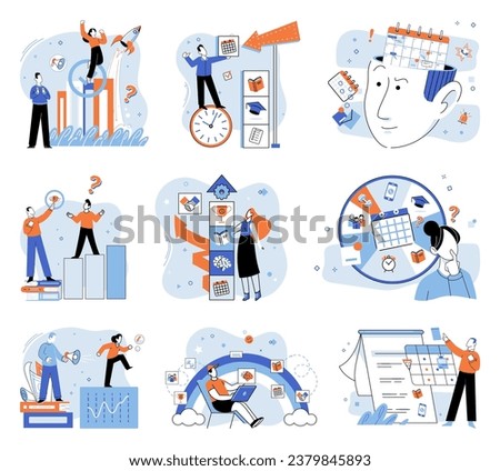 Life coach. Vector illustration. A well crafted plan can help you achieve your lifes ambitions Life coaches introduce individuals to concept personal development The aim life coach is to empower