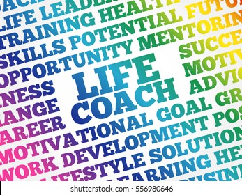 Life Coach Word Cloud Collage Business Stock Vector (Royalty Free ...