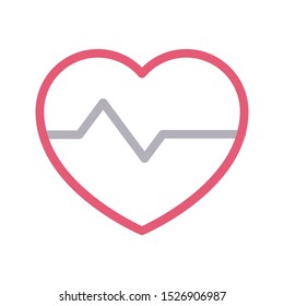 life colour line vector icon