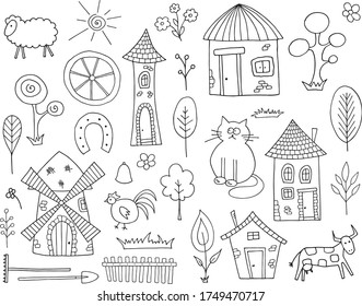 7,387 Backyard Drawing Images, Stock Photos & Vectors 